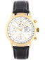 Mathey-Tissot Swiss Made Chronograph Automatic White Dial Gents Pure Gold Watch - OR507BR