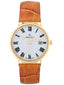 Mathey-Tissot Swiss Made Analog White Dial Gents Pure Gold Watch - S400