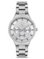 Santa barbara polo & racquet club Silver Dial Multifunction Watch For Women - SB.1.10399-1