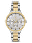 Santa barbara polo & racquet club Silver Dial Multifunction Watch For Women - SB.1.10399-5