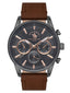 Santa barbara polo & racquet club Gun Dial Chronograph Watch For Men - SB.1.10419-5