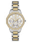 Santa barbara polo & racquet club Silver Dial Multifunction Watch For Women - SB.1.10433-2