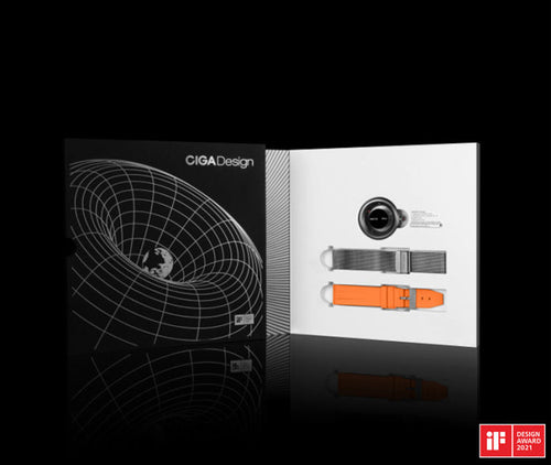 CIGA DESIGN Black Hole Automatic Watch for Gents - U021-TB01-W3T6O