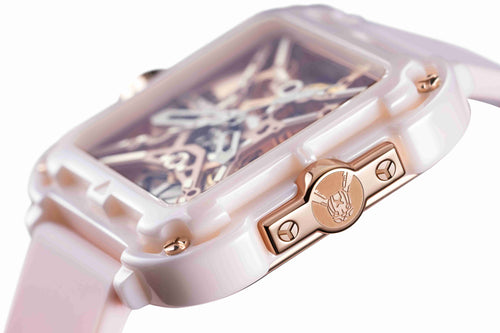 CIGA DESIGN Automatic Skeleton Watch for Ladies - X012-PR02-W5PK