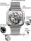 CIGA DESIGN Full Hollow Automatic Watch for Gents With Additional Strap - Z011-SISI-W13