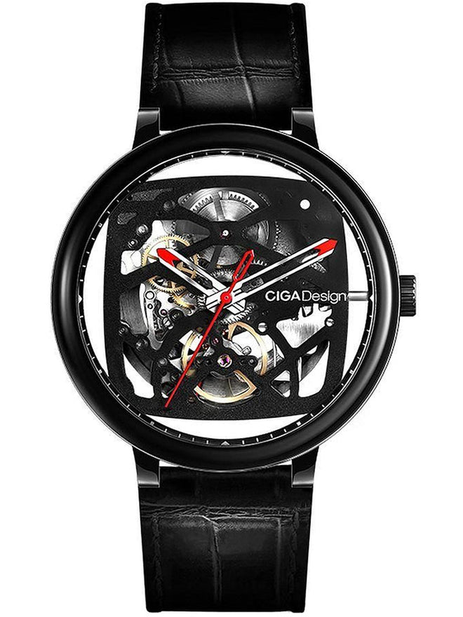 CIGA DESIGN Automatic Skeleton Watch for Gents - Z021-BLBL-W1
