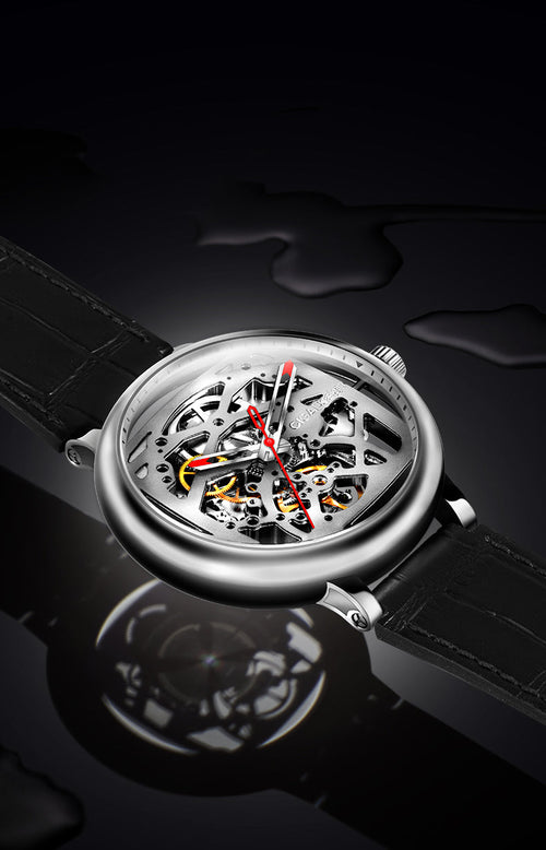 CIGA DESIGN Automatic Skeleton Watch for Gents - Z021-SISI-W1