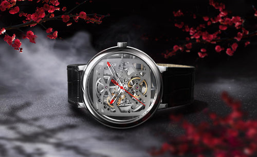 CIGA DESIGN Automatic Skeleton Watch for Gents - Z021-SISI-W1